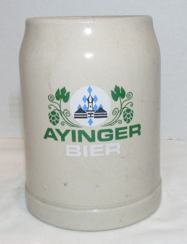 Ayinger beer bier mug - ayinger,